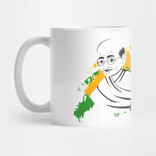 gandhi jayanti || Mahathma gandhi || "back" Mug